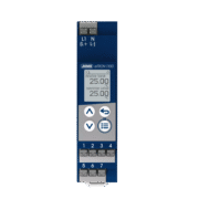 Jumo eTRON T100 JUMO eTRON T100 elektroninen termostaatti DIN-kiskokiinnityksellä