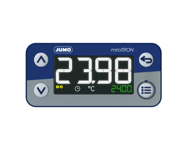 JUMO miroTRON digitaalinen elektroninen termostaatti PID-säätötoiminnolla
