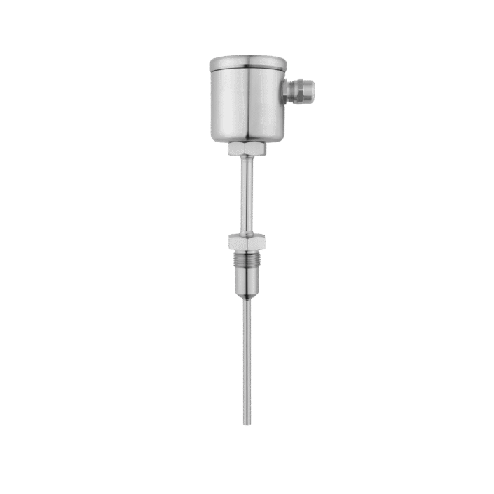 JUMO RTD-hygieniamallinen lämpötila-anturi ruostumattomasta teräksestä, EHEDG-hyväksytty rakenne