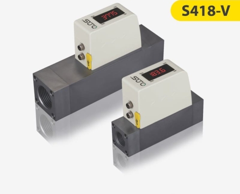 SUTO S418-V inline-vakuumivirtausmittari virtaus- ja paineenmittaukseen