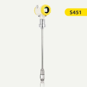 SUTO S451 insertion-lämpömassavirtausmittari vaativiin ympäristöihin paineilmalle ja kaasuille