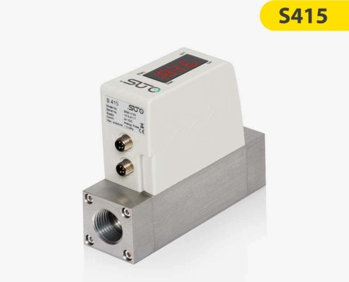 SUTO S415 kompakti inline-virtausmittari paineilmaan ja kaasuihin
