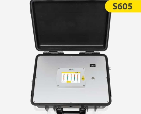 SUTO S605 kannettava hengitysilman laatuanalyysaattori paineilmalle ja kaasuille
